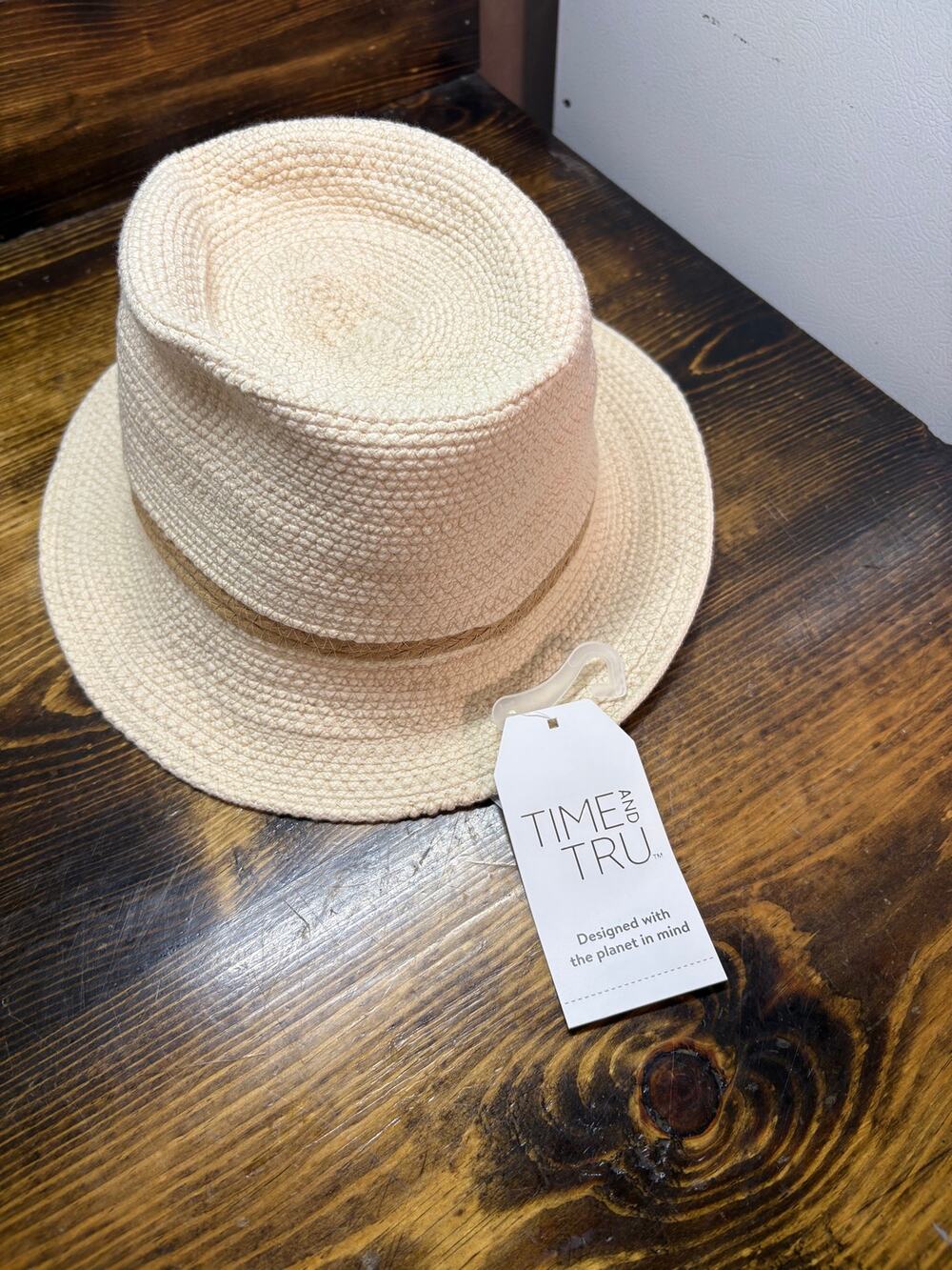 Time And‎ Tru Tan Fedora Hat